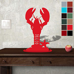 623407 - Tabletop Art - 10in x 18in - Lobster - Choose Color