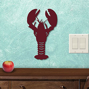 625407S - Lobster 12-inch Metal Wall Art