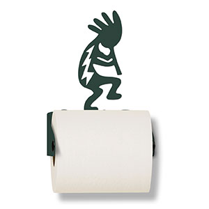626017 - Southwest Kokopelli Metal Toilet Paper Holder - Choose Color