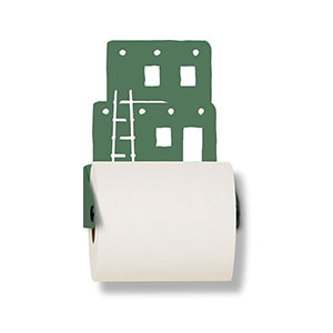 626457 - Southwest Pueblo Metal Toilet Paper Holder - Choose Color
