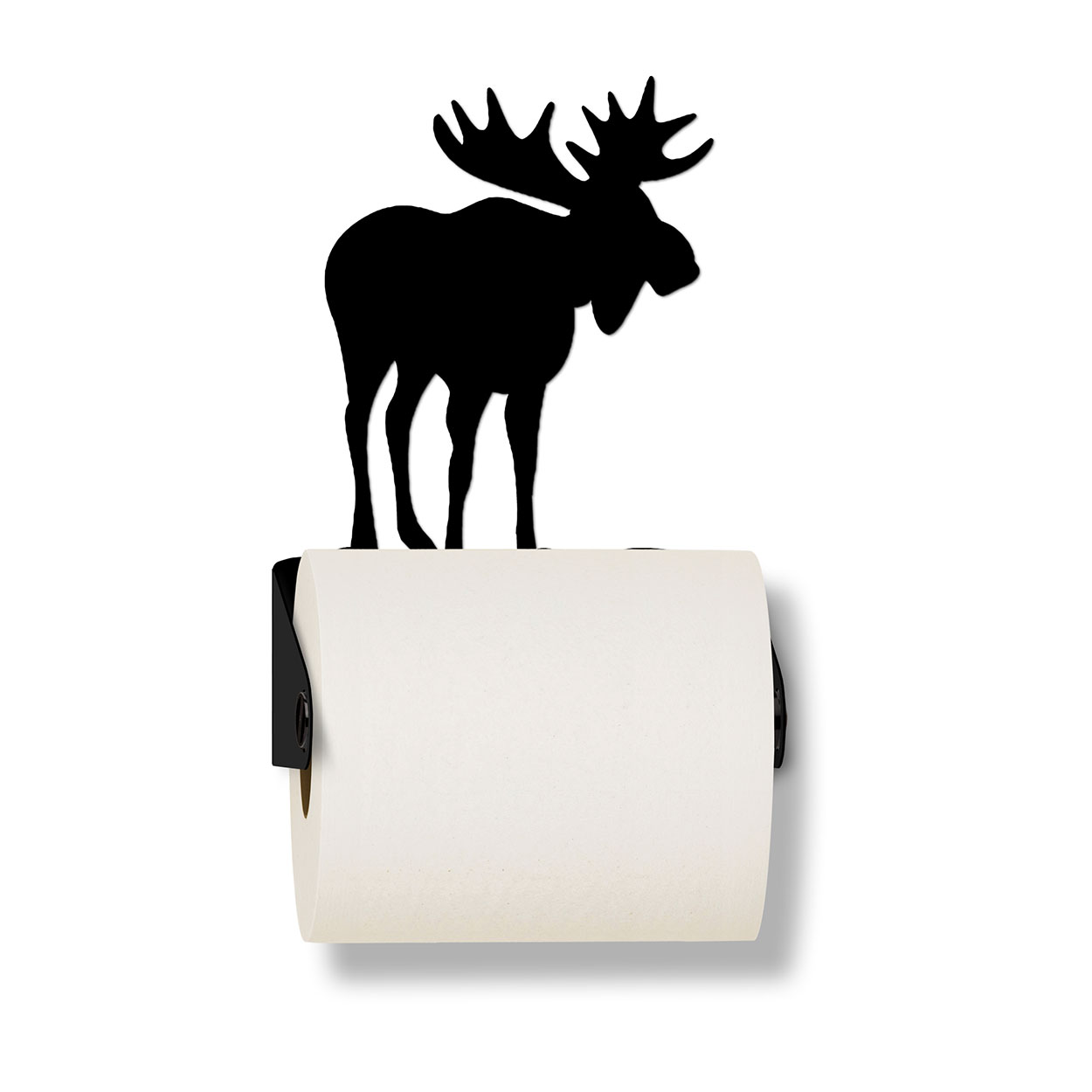 626465 - Wildlife Theme Moose Toilet Paper Holder - Choose Color