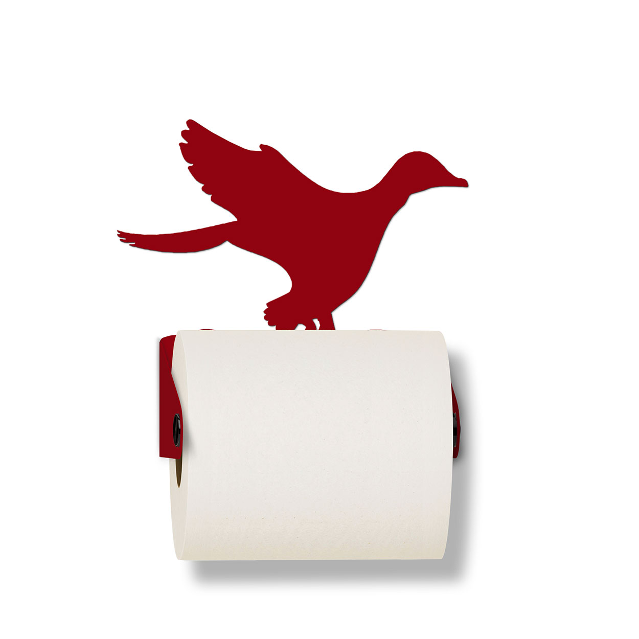 626470 - Birds Theme Landing Duck Toilet Paper Holder - Choose Color