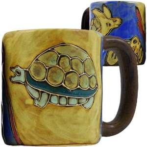 215647 - 510C6 - Mara Stoneware Mug 16oz Turtles