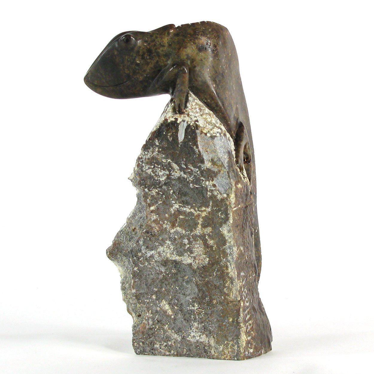 119016-193 - 119016-193 - Zimbabwe Stone Carving - Chameleon