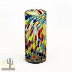 116216 - Mexican Blown Glass Shot Glass 2.75oz Color Fiesta 116216