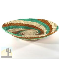 140253-335 - 14.25in x 2.75in One-of-a-Kind Shallow Bowl Fine Art Basket - No. 335