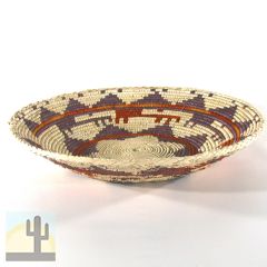 140253-353 - 12.25in x 2in One-of-a-Kind Shallow Bowl Fine Art Basket - No. 353