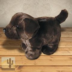 144522 - Chocolate Lab Dog 12in Plush Stuffed Animal Coin Bank