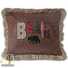 144611 - Cedar Hills Lodge Bear 16in x 20in Accent Pillow