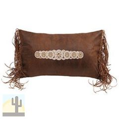 144696 - Western Beaded Fringe 14in x 26in Accent Pillow