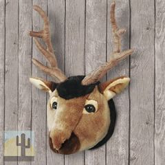 322533 - 24in Elk Plush Trophy Head Wall Hanging