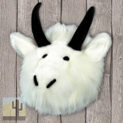 328016 - 10in Mini Mountain Goat Plush Trophy Head Wall Hanging