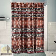 144790 - Mojave Sunset Southwestern Fabric Shower Curtain