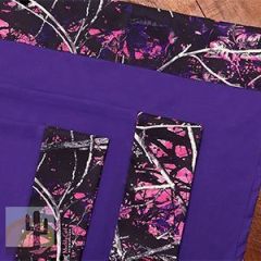 144871 - Muddy Girl Camo Pink and Purple Twin Sheet Set