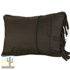 147052 - Faux Leather with Fringe Standard Pillow Sham