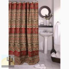 158053 - Adirondack Lodge Collection Fabric Shower Curtain