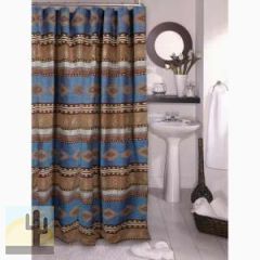 158059 - Sierra Ranch Western Fabric Shower Curtain