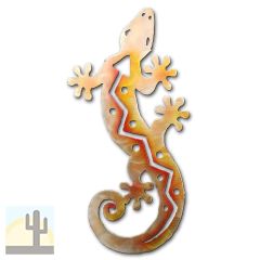 165035 - 36in S-Shaped Lizard 3D Metal Wall Art - Sunset - 165035