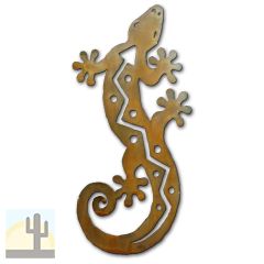 165185 - 36in S-Shaped Gecko 3D Metal Wall Art - Rust - 165185