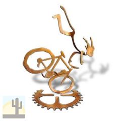 165801 - BS03RT09 10in Mr. Endo Male Kokopelli Cyclist Tabletop Sculpture