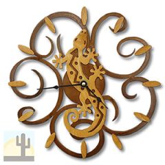 16639 - Lizard S Shape  Swirl Clock