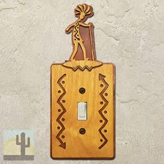 167821S - Vision Quest Southwestern Decor Single Standard Switch Plate in Golden Sienna