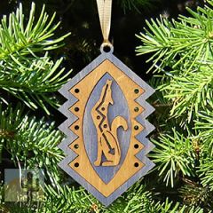 168603 - Coyote Blue Inlay Ornament
