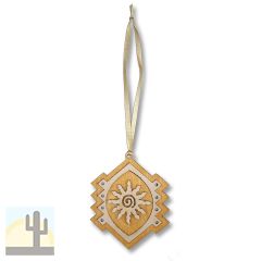 168618 - Sun 12 Point Gold Inlay Ornament