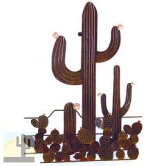 171142 - 3D Cactus Vignette Metal Wall Art