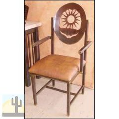 171165 - Custom Design Metal Concho Arm Chair