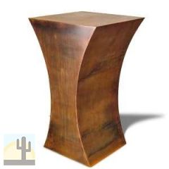 171193 - 36in Echo Metal Pedestal Table
