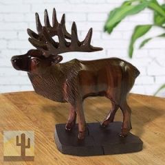 172144 - 8in Long Elk Ironwood Carving