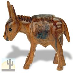 172186 - 4in Long Burro Hand-Carved in Ironwood