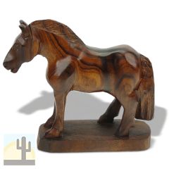 172191 - 5in Long Horse Hand-Carved in Ironwood
