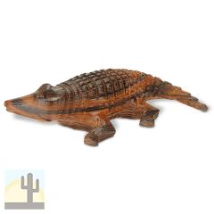 172224 - 5in Long Alligator Hand-Carved in Ironwood