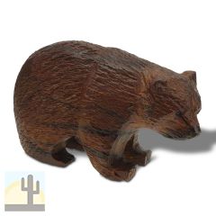 172341 - 4in Rough Bear Ironwood Carving - 1120