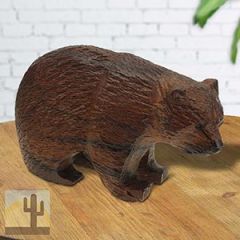 172342 - 5in Rough Bear Ironwood Carving - 1121