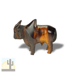 172451 - 7in Brahma Bull Ironwood Carving - 1772