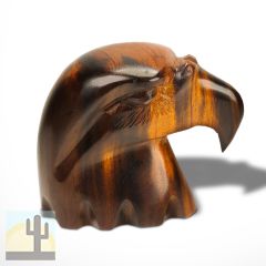 172572 - 4in Eagle Head  Ironwood Carving - 1541