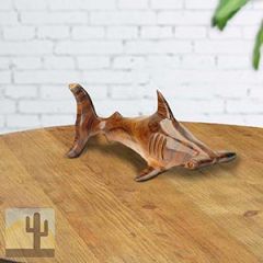 172761 - 5in Hammerhead Shark Ironwood Carving - 2111