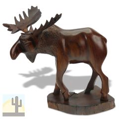 6.5in Long Moose Ironwood Carving - Lodge Decor - 1672