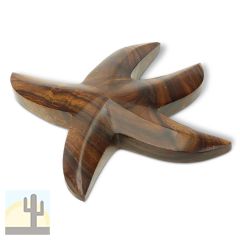 3in Long Starfish Ironwood Carving - Seashore Decor - 2877