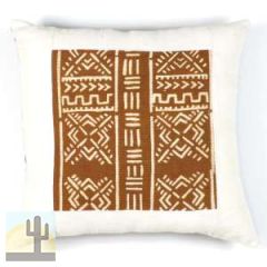 191003 - Hand Woven African 16 inch Pillow - Target - White