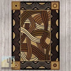 202142 - Low Pile Nylon Hand Coiled Natural 4ft x 5ft Area Rug