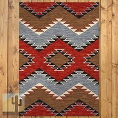 202151 - Low Pile Nylon Heritage Multi Colored 3ft x 4ft Rug