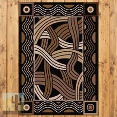 203051 - Low Pile Nylon Hand Coiled 3ft x 4ft Area Rug