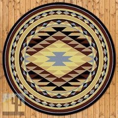 203266 - Sallisaw 8ft Round Low Pile Area Rug