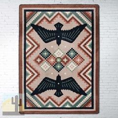 203273 - Sunset Dance 5ft x 8ft Low Pile Area Rug