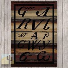 203282 - Syllabary 4ft x 5ft Low Pile Area Rug