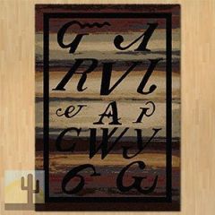 203284 - Syllabary 8ft x 11ft Low Pile Area Rug
